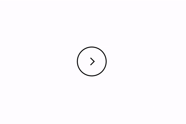 リンクボタンパーツ（円形、矢印あり、ホバー時に背景拡大）